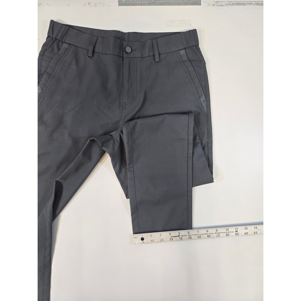 Jack Archer Jetsetter Tech Pants Charcoal Grey Mens 31 x 30 Travel Chino Golf - Picture 8 of 10